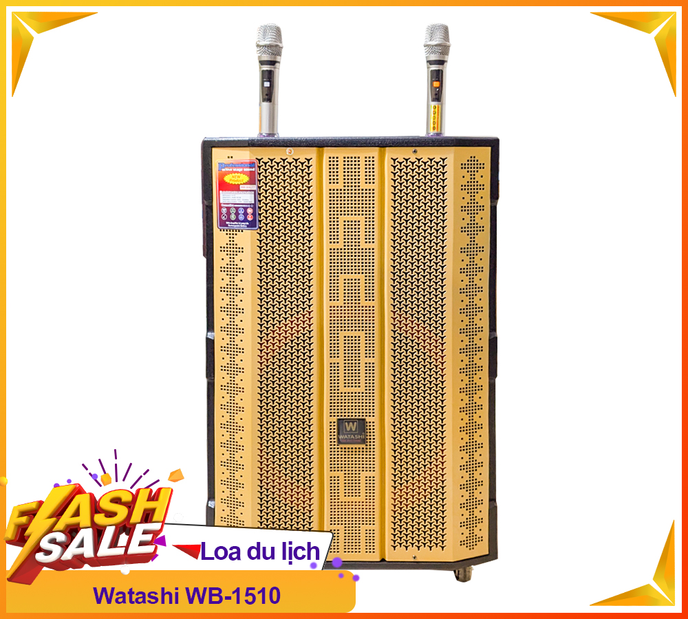 Loa Du Lịch WATASHI WB-1510-2