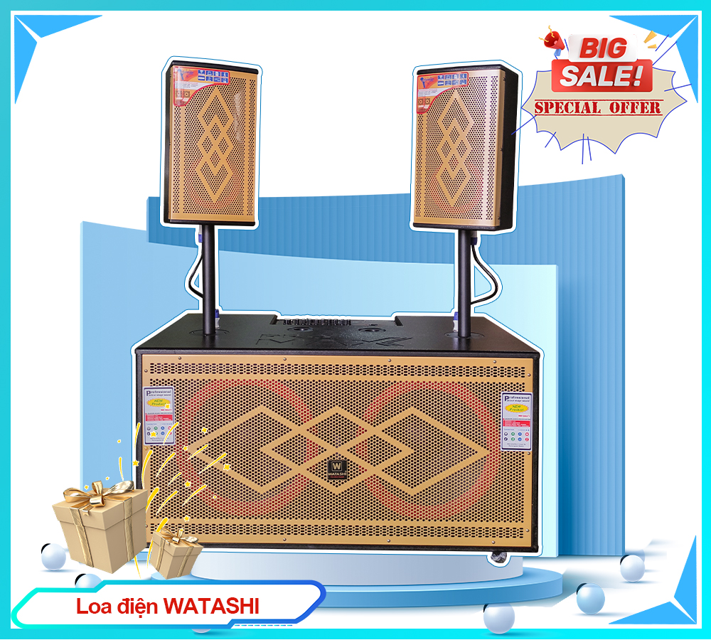 Loa Điện Watashi WD-4158