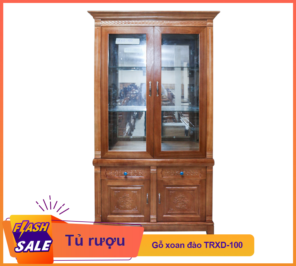 Tủ Rượu Gỗ Xoan TRXD-100