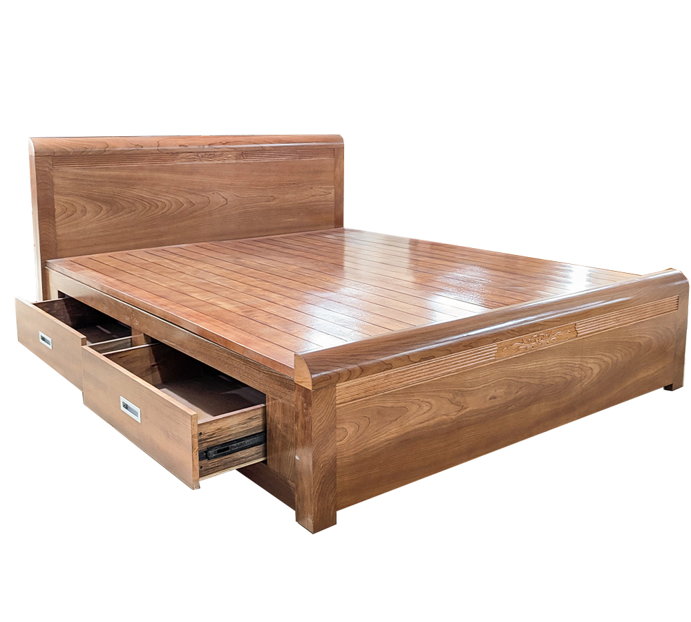 Giường Gỗ Xoan Đào GXDL-1820NK