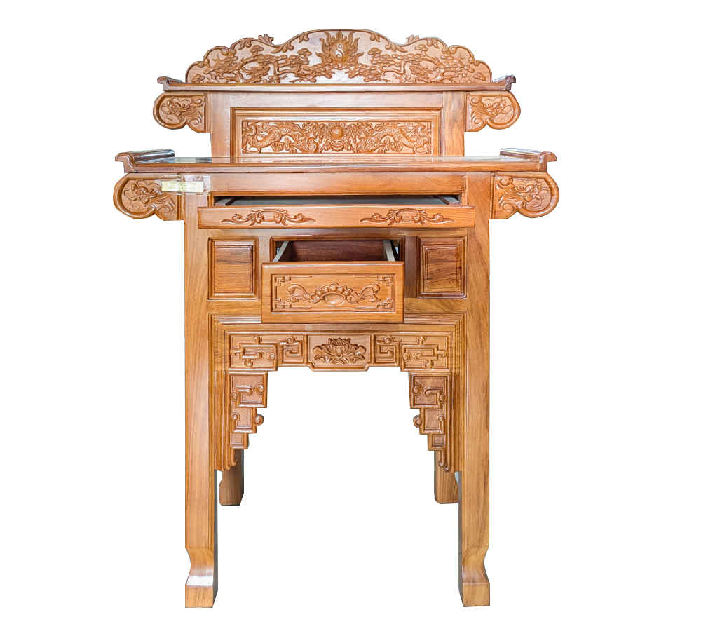 Bàn Thờ Gỗ Gõ Đỏ B2TG-107