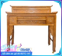 Bàn Thờ Gỗ Căm Xe B2TC-147-3