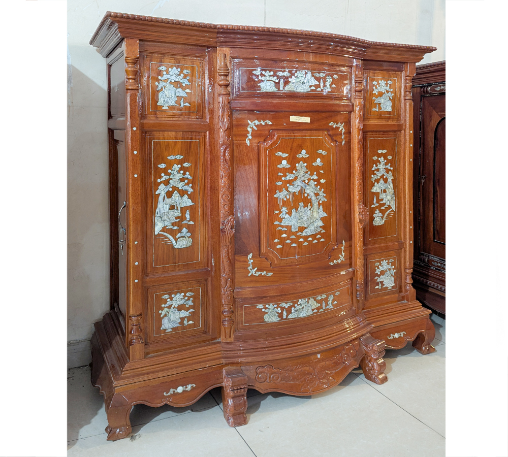 Tủ Thờ Gỗ Căm-Gõ TCXC-150-5