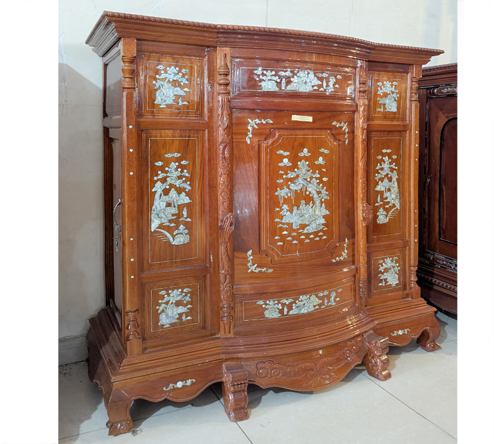 Tủ Thờ Gỗ Căm-Gõ TCXC-150-5