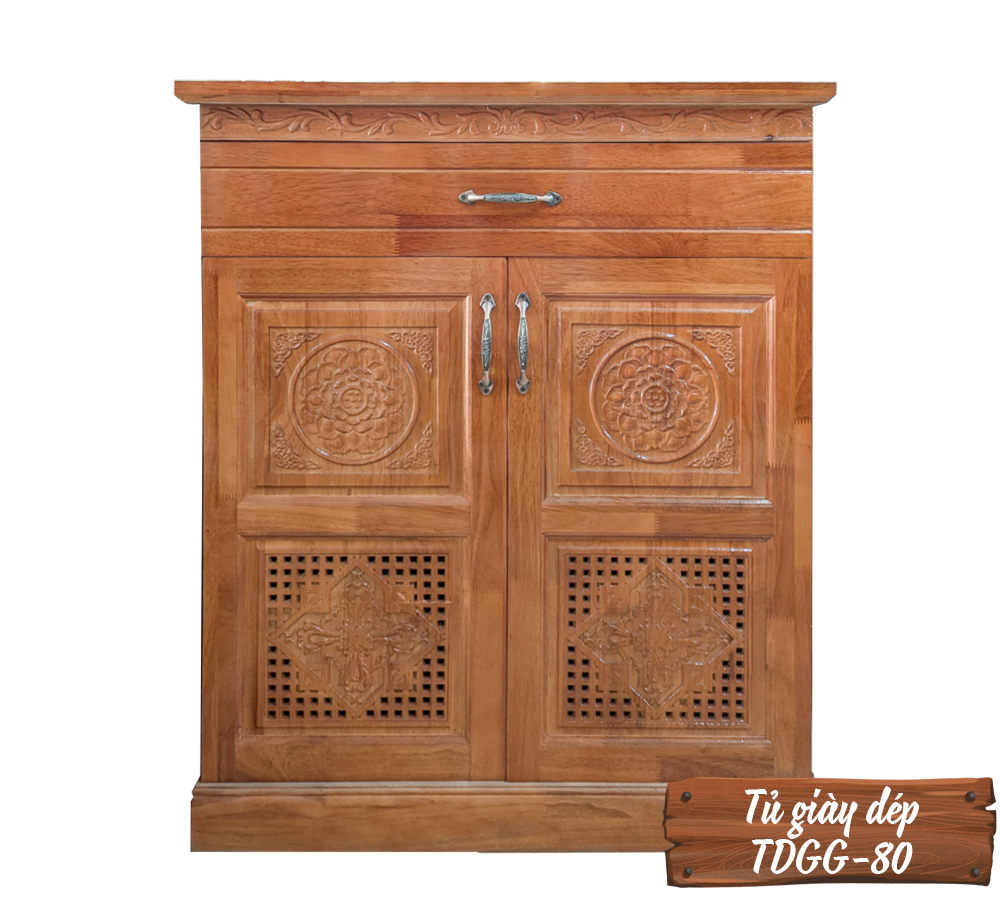 Tủ Giày Dép Gỗ Ghép TDGG-80-8