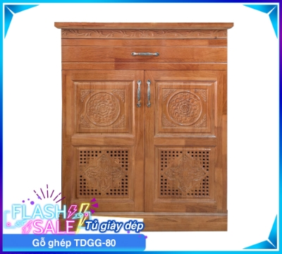Tủ Giày Dép Gỗ Ghép TDGG-80-8