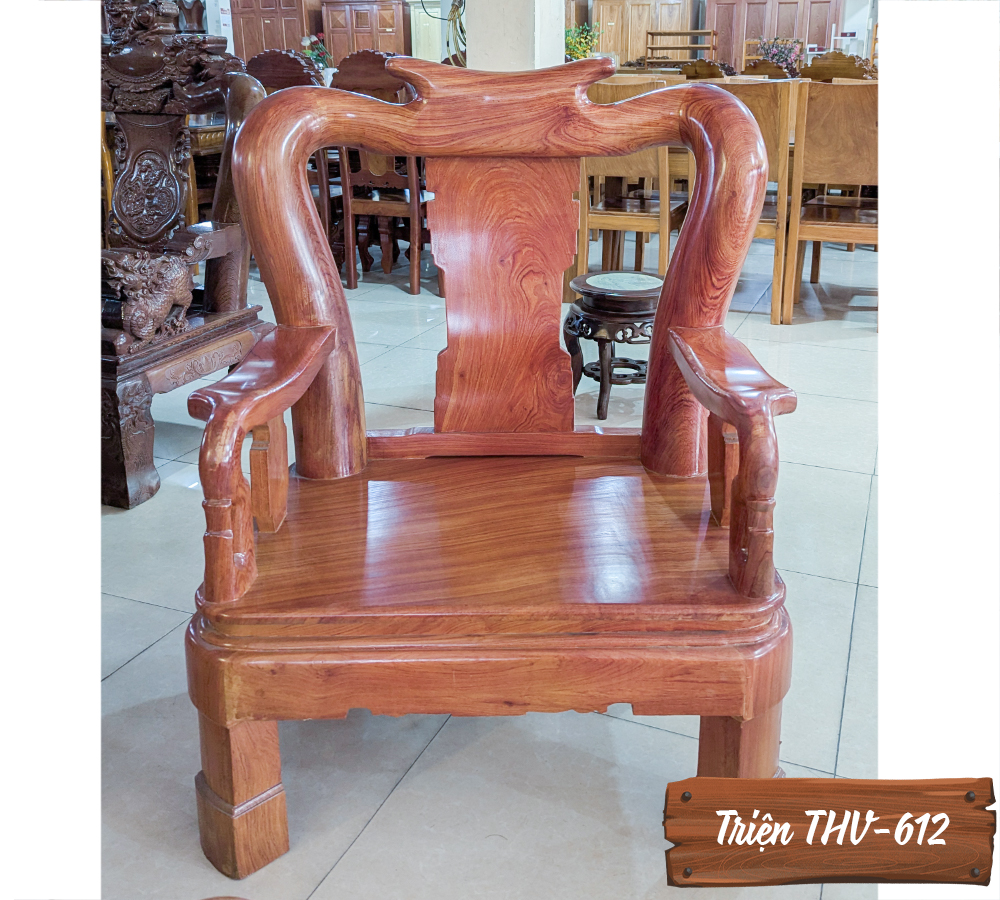 Triện Gỗ Hương THV-612