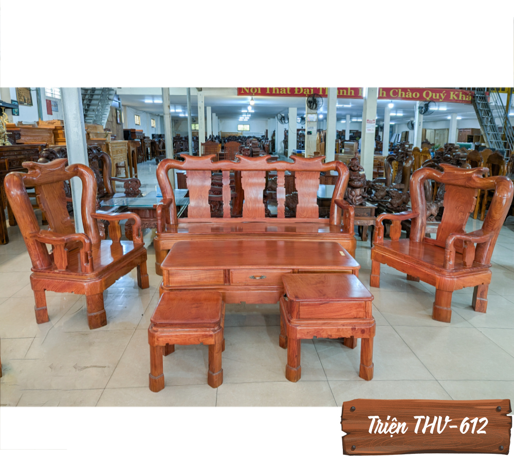 Triện Gỗ Hương THV-612