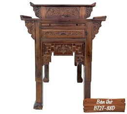 Bàn Thờ Gỗ Tự Nhiên BT2T-88D-1