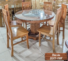 Bàn Ăn Gỗ Xoan/Sồi BSXT-110X-1