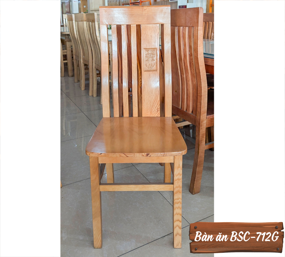 Bàn Ăn Gỗ Sồi BSC-712G