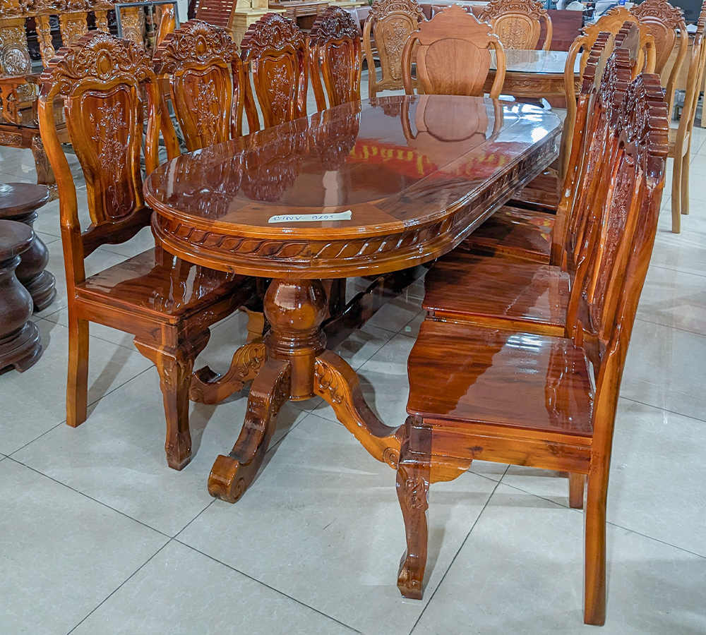 Bàn Ăn Gỗ Tự Nhiên BTNV-9195-3