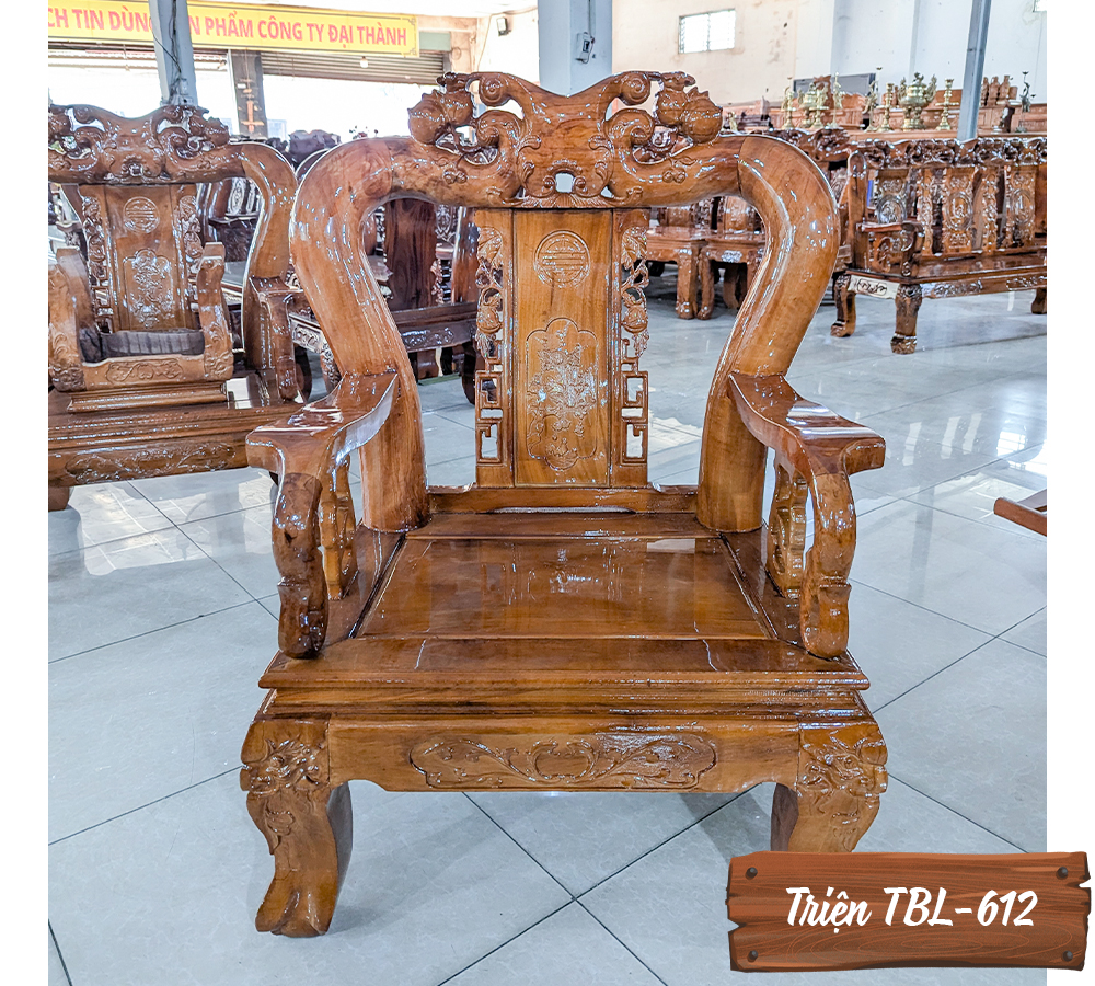 Triện Gỗ Bằng Lăng TBL-612