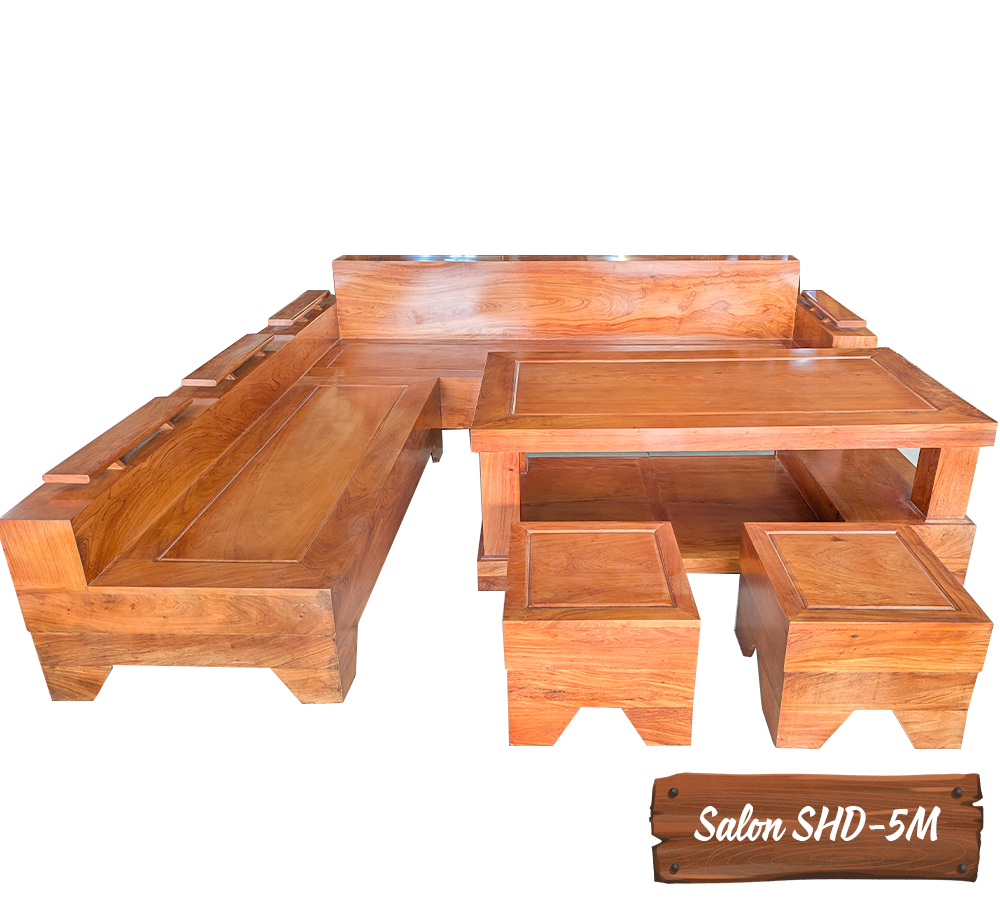 Salon Gỗ Hương Đá SHD-5M