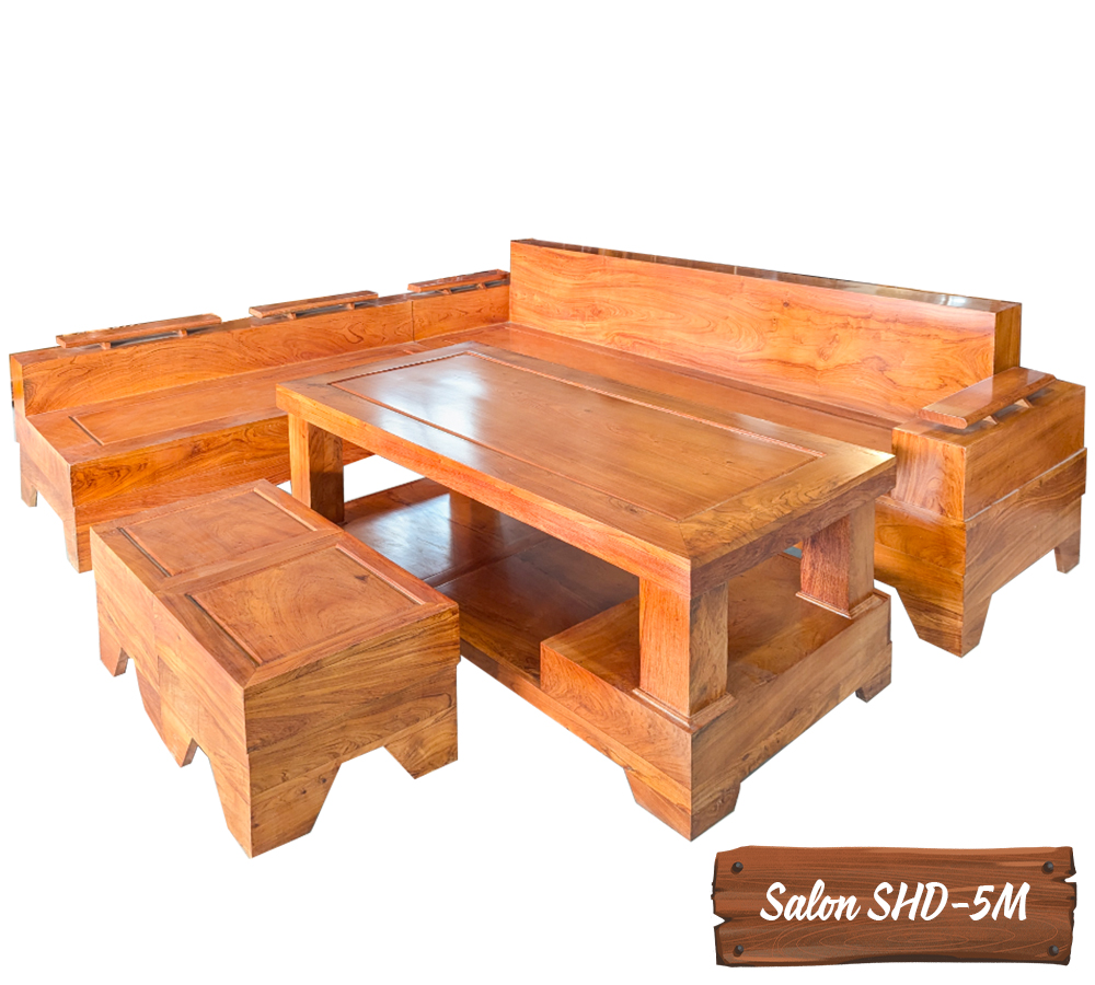 Salon Gỗ Hương Đá SHD-5M
