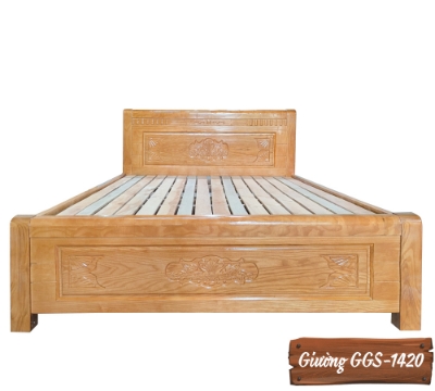 Giường Gỗ Sồi GGS-1420-3