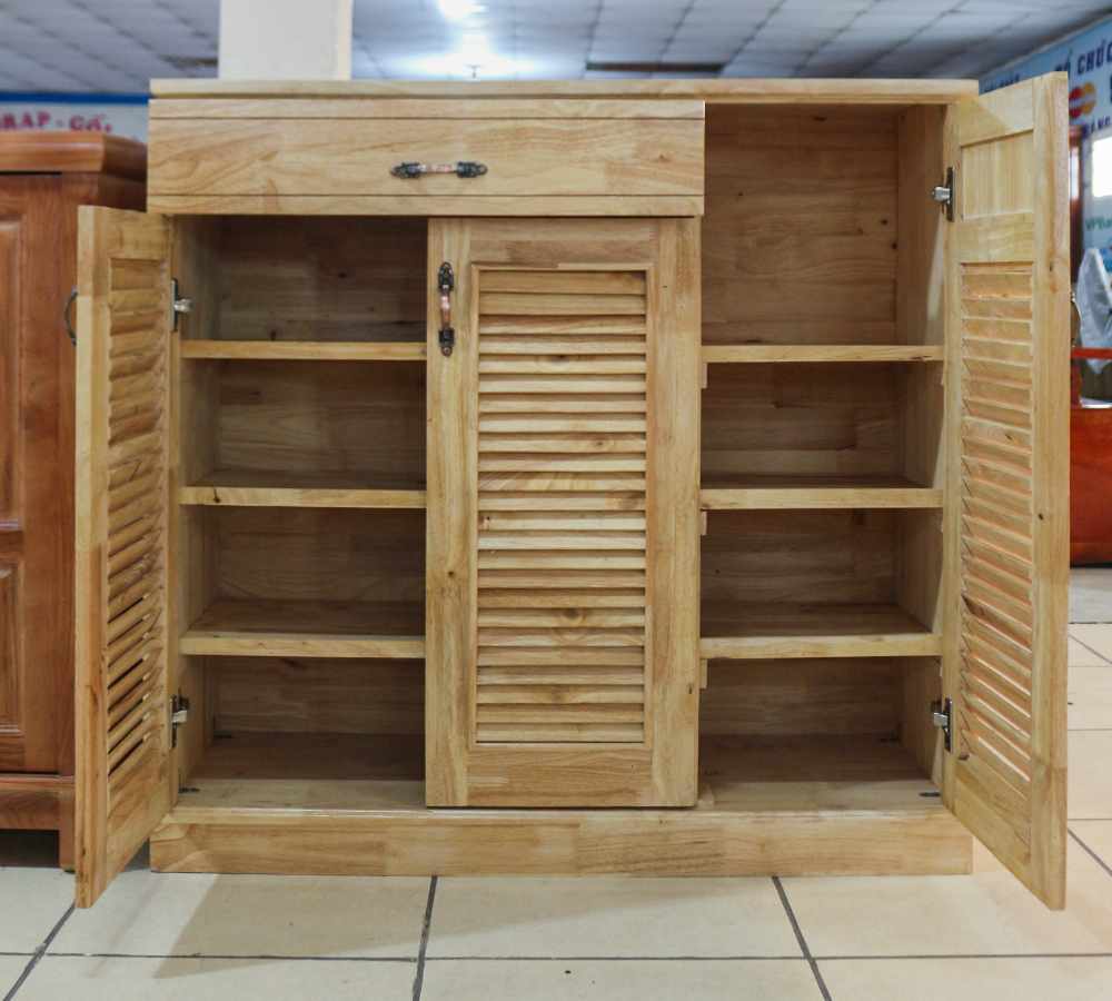 Tủ Giày Dép Gỗ Ghép TDGG-100-6
