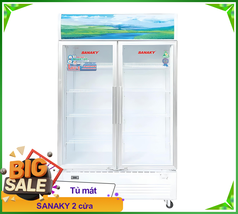 Tủ Mát SANAKY Inverter VH-1209HP3