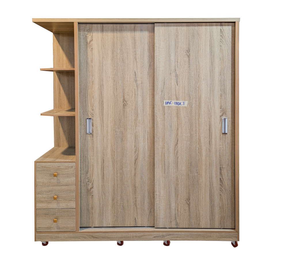 Tủ Áo Gỗ MDF Chống Ẩm TAC-180LT-1