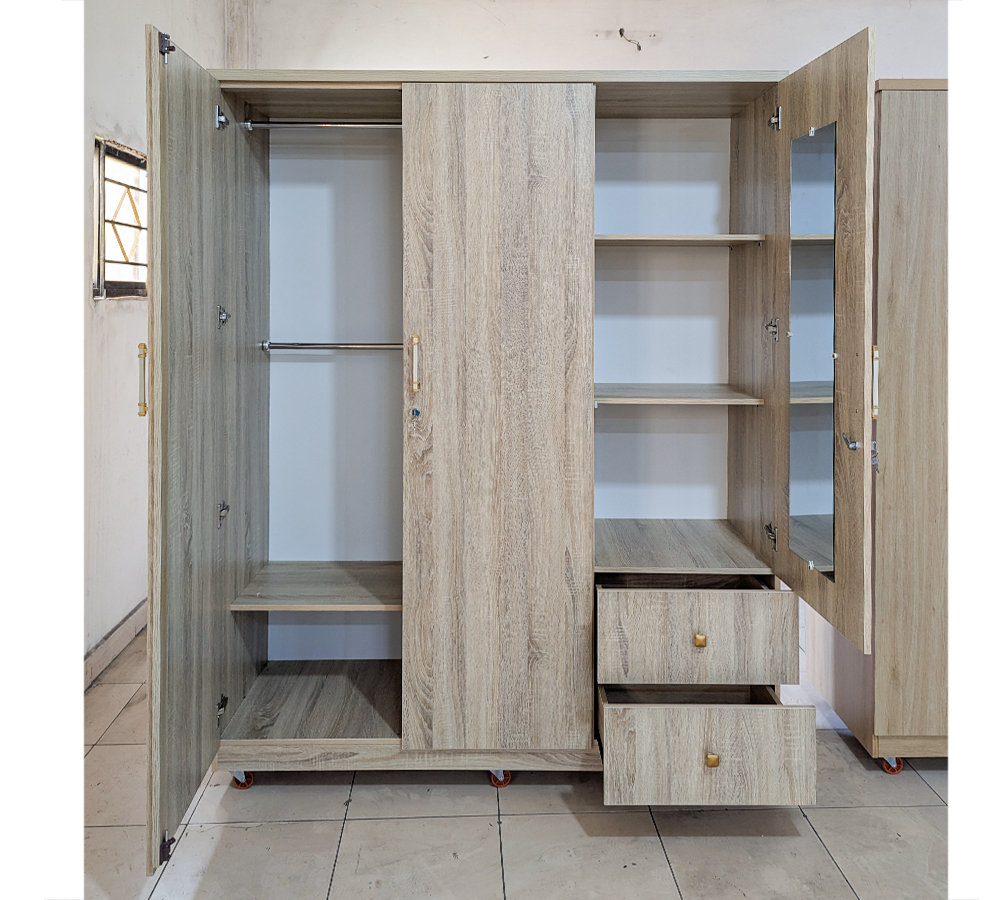 Tủ Áo Gỗ MDF Chống Ẩm TAC-160M-3