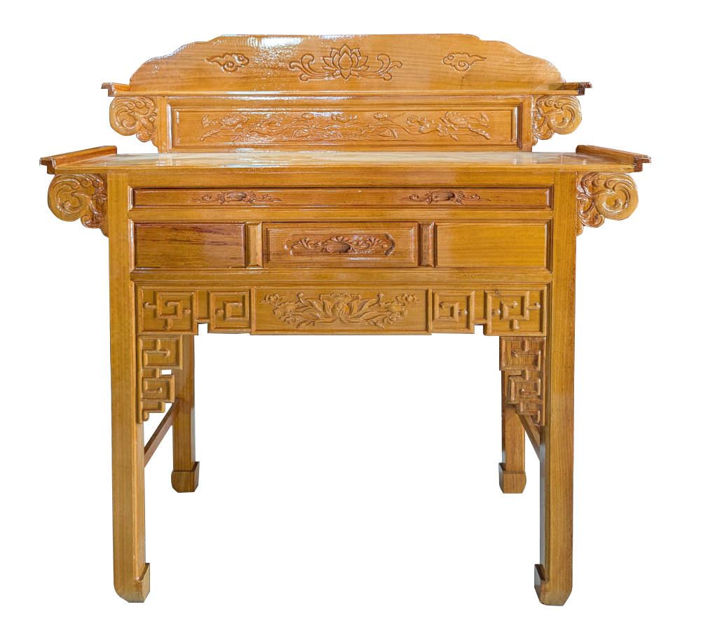 Bàn Thờ Gỗ Căm Gõ B2TC-154