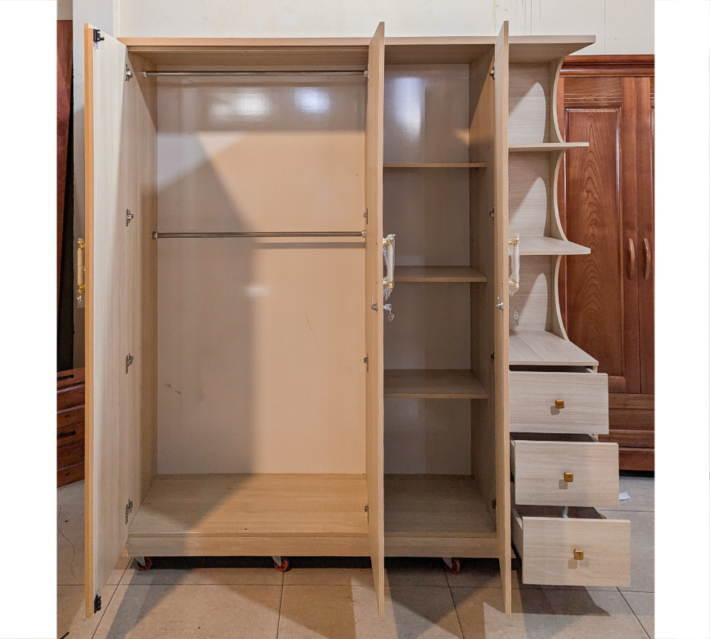 Tủ Áo Gỗ MDF Chống Ẩm TAC-180T