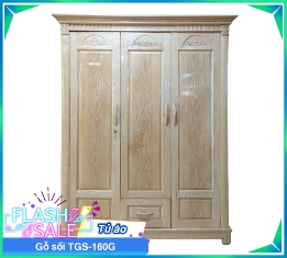 Tủ Áo Gỗ Sồi TGS-160G