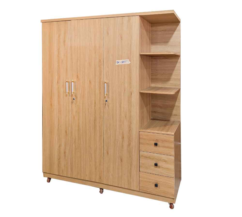 Tủ Áo Gỗ MDF Chống Ẩm TAC-160T