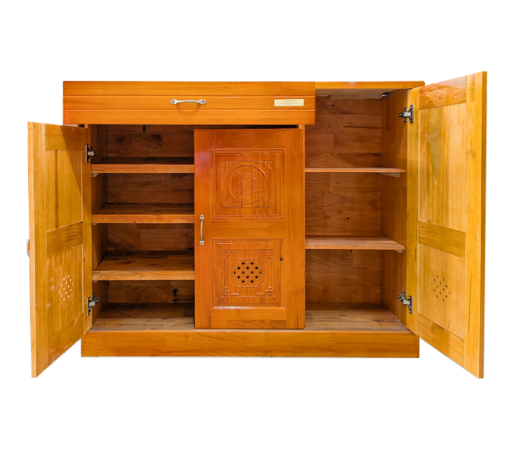 Tủ Giày Dép Gỗ Ghép TDGG-120-1