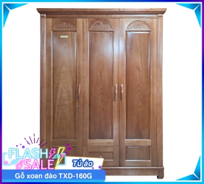 Tủ Áo Gỗ Xoan TXD-160G