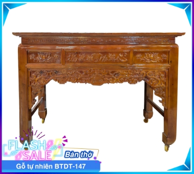 Bàn Thờ Gỗ Tự nhiên BTDT-174D