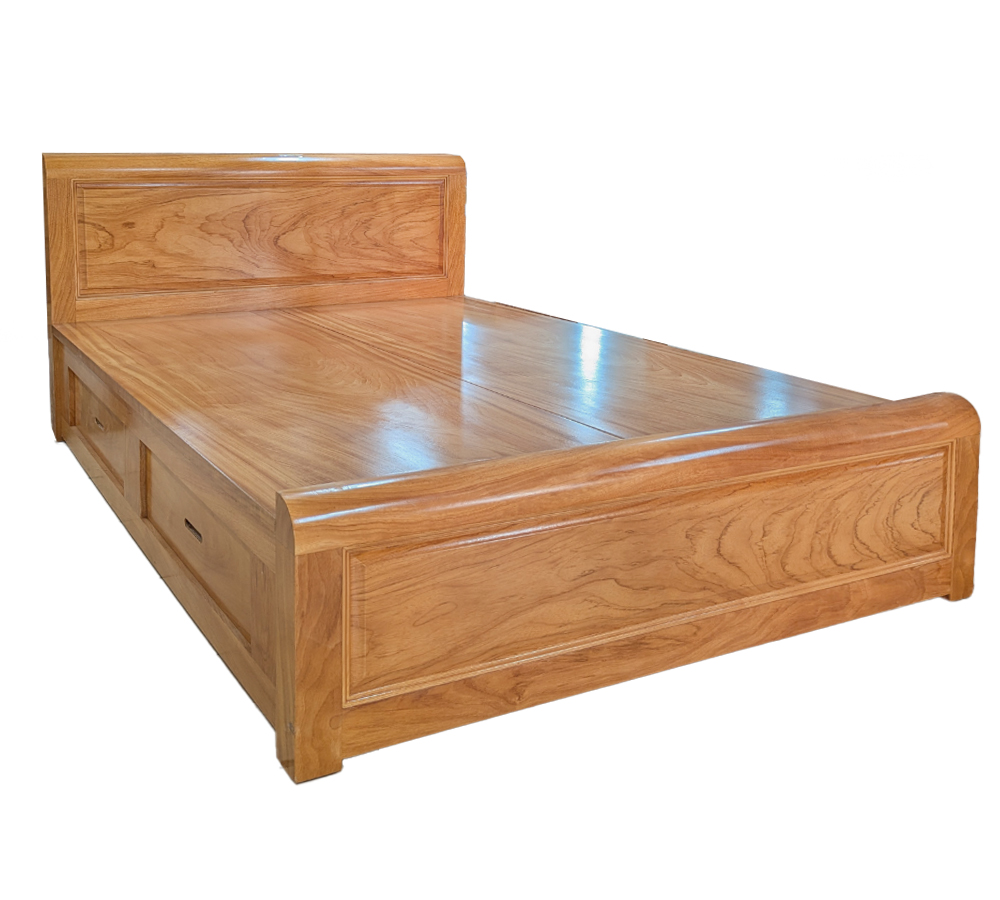 Giường Gỗ Gõ Đỏ GGDL-1620NK