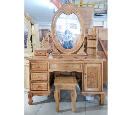 Bàn Phấn Gỗ Gõ Đỏ BPGD-110-4