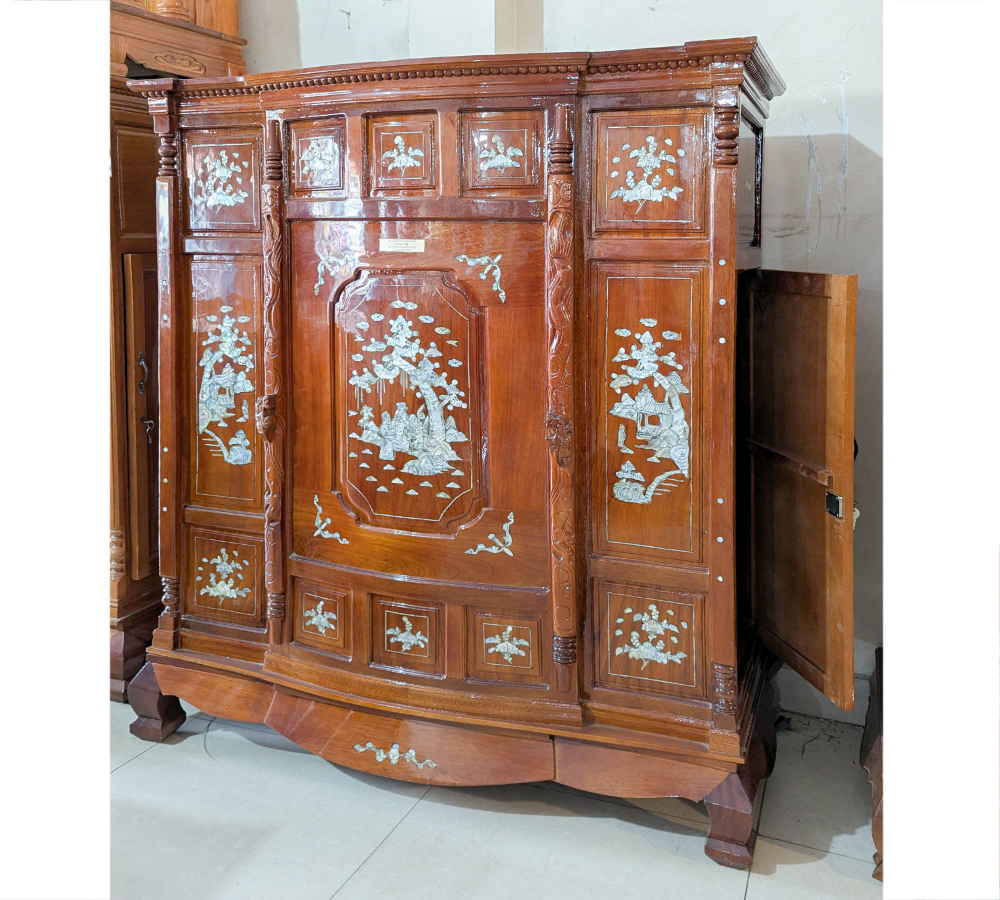 Tủ Thờ Gỗ Căm-Gõ TCXC-130