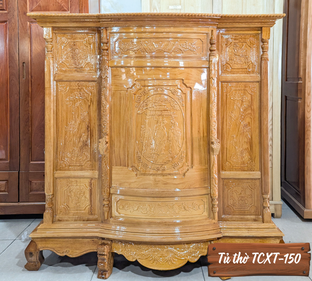 Tủ Thờ Gỗ Căm Gõ TCXT-150-4