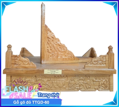 Trang Thờ Gỗ Gõ Đỏ TTGD-60