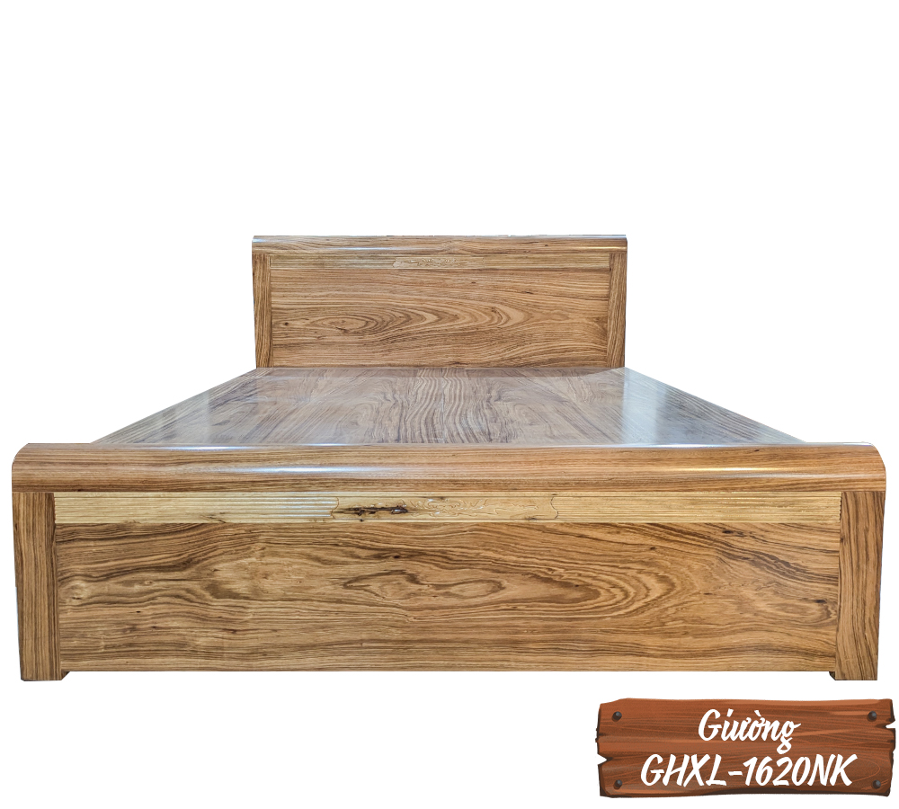 Giường Gỗ Hương Xám GHXL-1620NK-8
