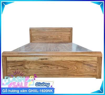 Giường Gỗ Hương Xám GHXL-1620NK-8