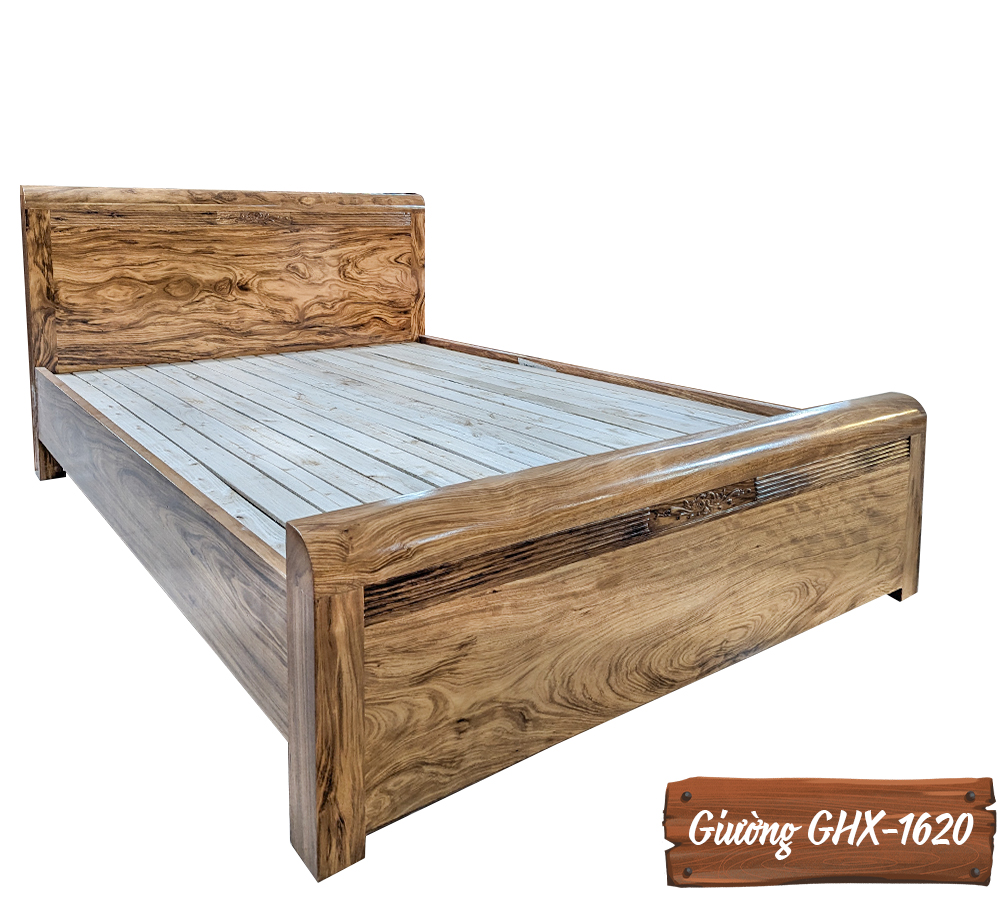 Giường Gỗ Hương Xám GHX-1620