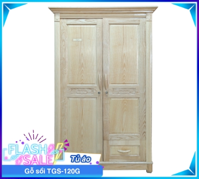 Tủ Áo Gỗ Sồi TGS-120G