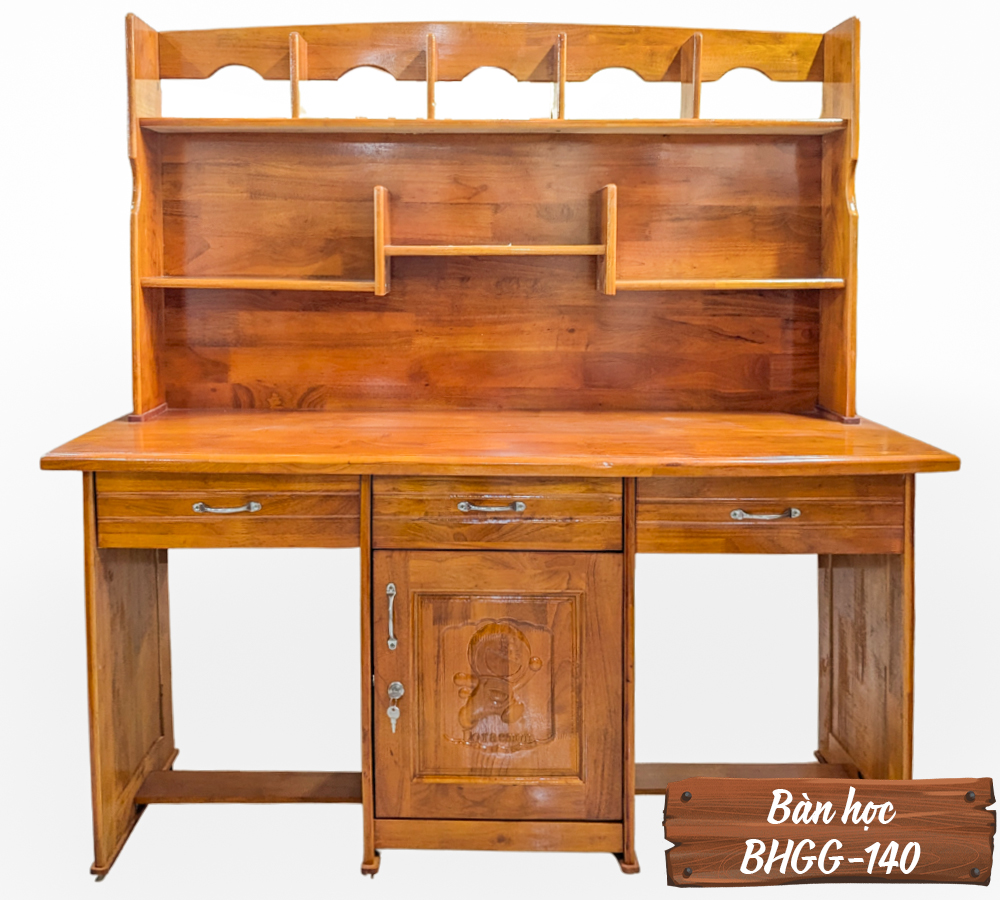 Bàn Học Gỗ Ghép BHGG-140