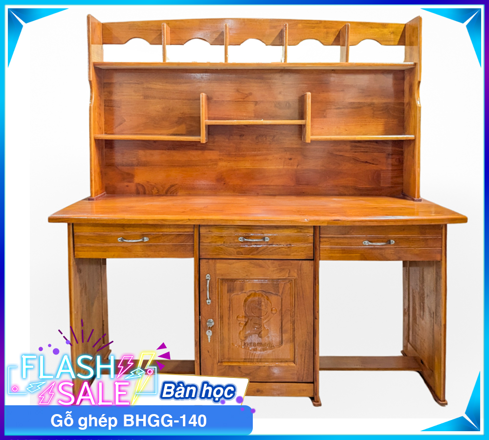 Bàn Học Gỗ Ghép BHGG-140