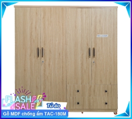 Tủ Áo Gỗ MDF Chống Ẩm TAC-180M-2