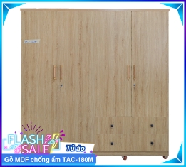Tủ Áo Gỗ MDF Chống Ẩm TAC-180M