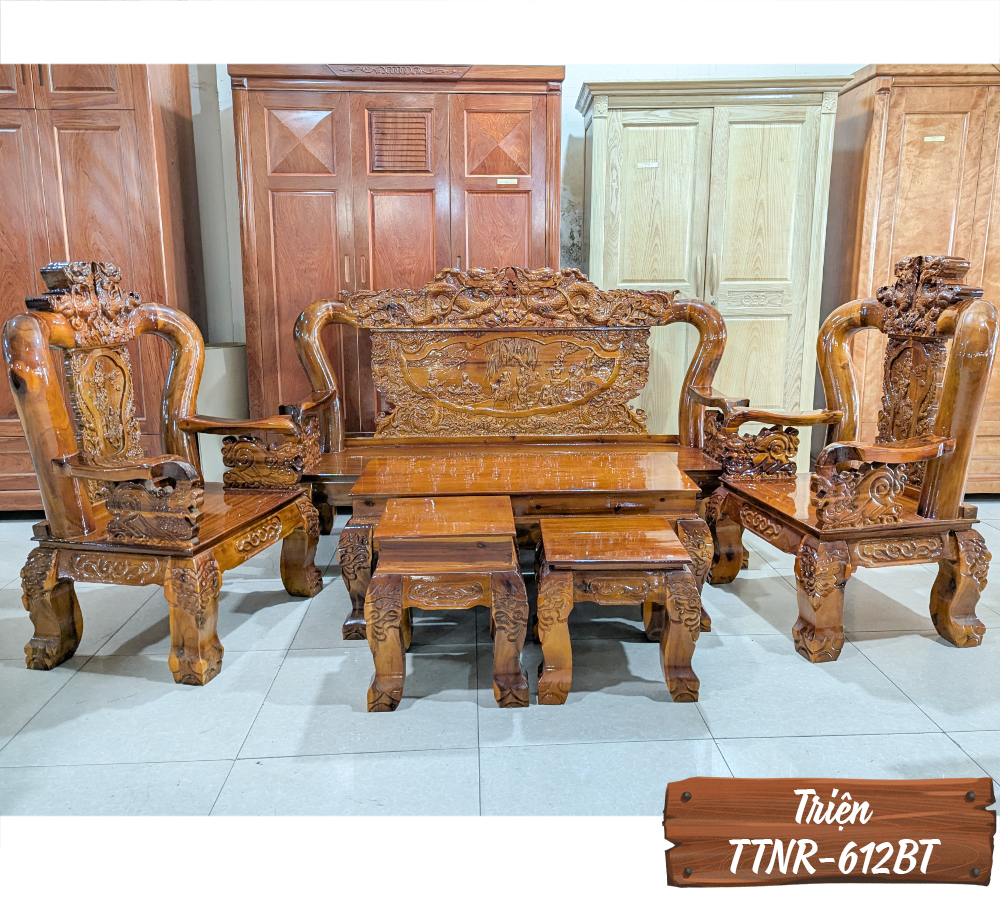Triện Gỗ Tự Nhiên TTNR-612BT-3