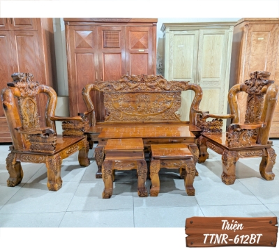 Triện Gỗ Tự Nhiên TTNR-612BT-3