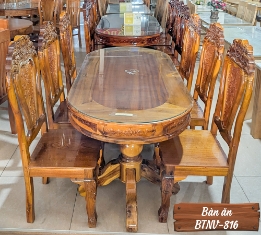 Bàn Ăn Gỗ Tự Nhiên BTNV-816-7