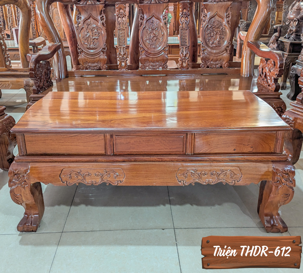 Triện Gỗ Hương Đá THDR-612-1