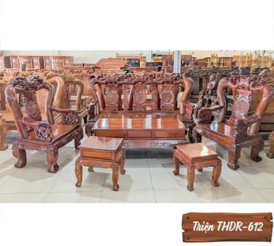 Triện Gỗ Hương Đá THDR-612-1