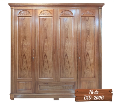 Tủ Áo Gỗ Xoan TXD-200G